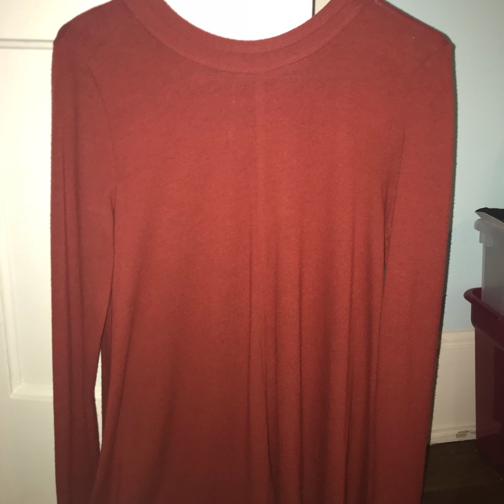 red sweater